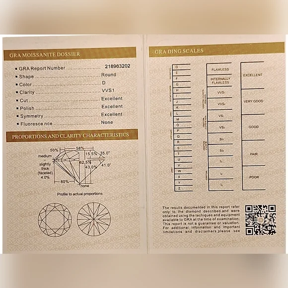 SALE-12 HOURS ONLY! 2 CARAT CERTIFIED MOISSANITE  RING size 7.5 FLAWLESS - Picture 12 of 14